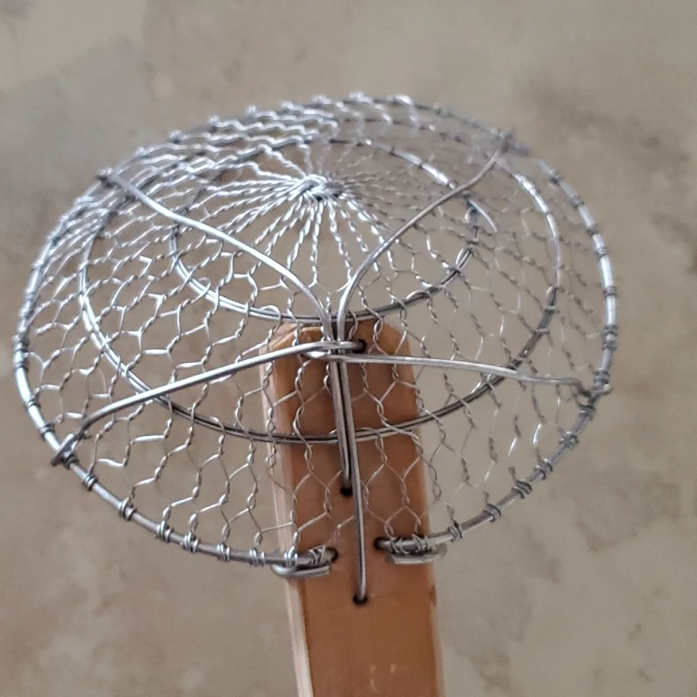 VINTAGE Wire Scoop Ladle